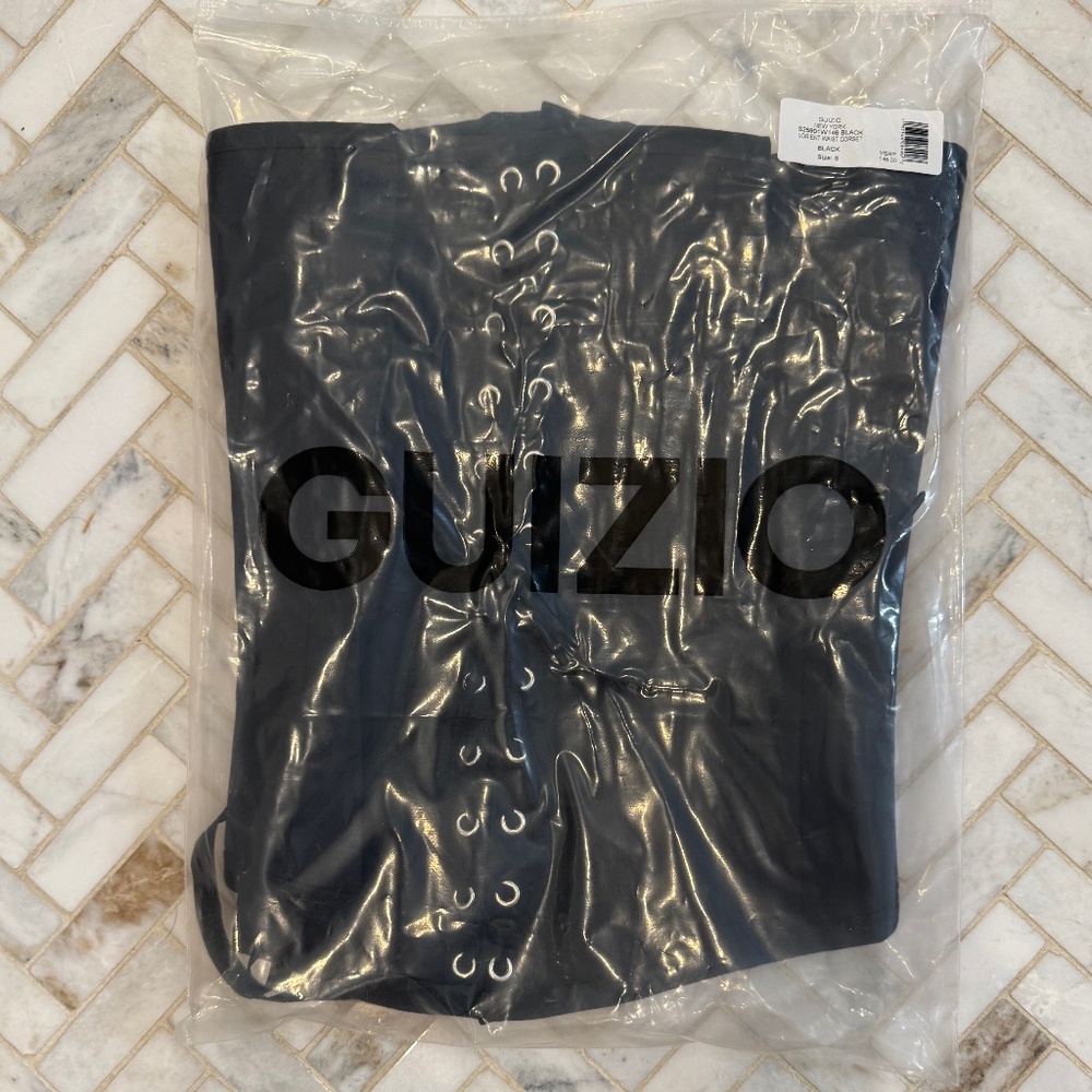 Guizio Black Lorient Waist Corset, Sz. SM. **NWT** - Picture 9 of 9